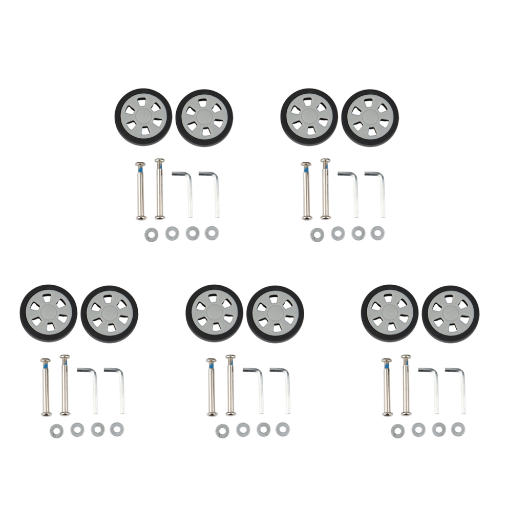 Aircraft Suitcase Pulley Rollers Mute Wheel Parts Repair 55X12mm-image-OPC-PJ8QQ9Y-NEW