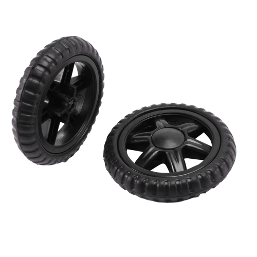 Gummi Hot Wheel rejsebagagevogn - sort (2 stk.) 1