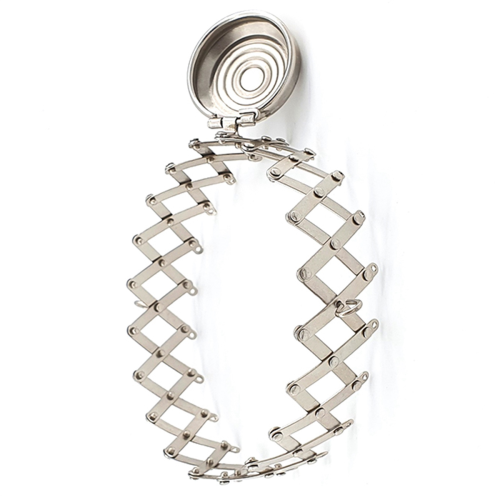 Runde tasker Hardware Pungstel Dele Pennetaske Clutch (Sølv) 1