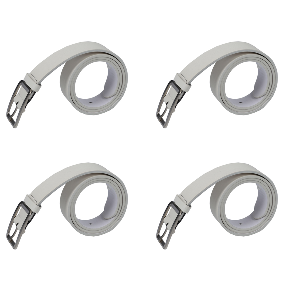 FéRfi Lezser öV MűBőR öVcsat DeréKpáNtos öVek FehéR-image