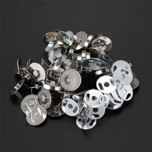 20 sad magnetických knoflíkových zapínání 18 mm - skvělé pro šití, tvoření