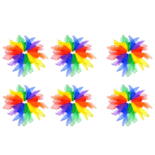12 db-os négyzet alakú zsonglőr selyem táncsál, 24 x 24 hüvelyk, 6 színben