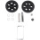 Set de 2 roți de schimb pentru valiză, 60x13mm 2