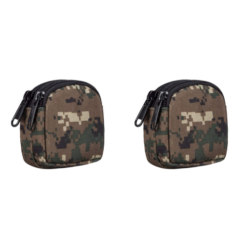 (Dobbeltlagslommer) Nylon udendørs (digital camouflage)