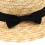 Girls Straw Hat Bowknot Sun Hat Beach Round Flat Top Fedora Hat 6