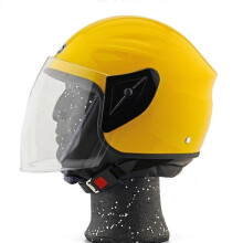 (yellow) Motorcycle Motor Bike Scooter Safety Helmet 101