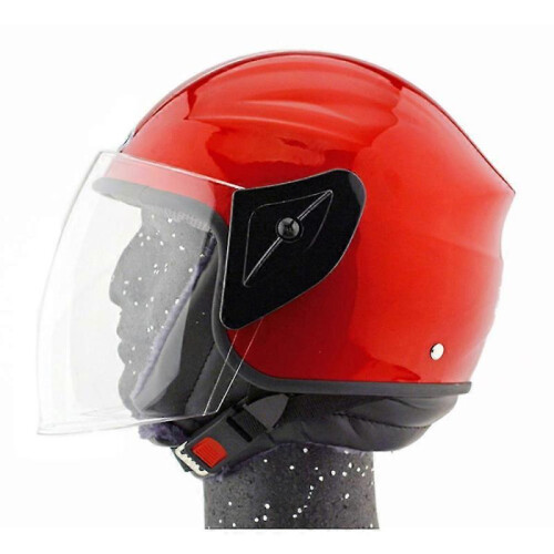 (blue)Motorcycle Motor Bike Scooter Safety Helmet 101 2