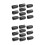 10 Pack AA to C Size Battery Adapter Case, Battery Converter Case 1