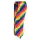 Herremote Uformelt Slankt Smal Slips, 19 (Regnbuefarge) 4