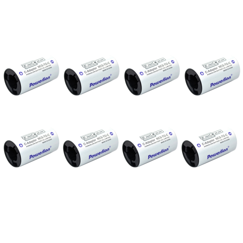 C Size Battery Adapters, AA to C Size Battery Spacer