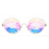 Kaleidoscope Rave Party Solbriller med Diffrakteret Linse - Transparent 2
