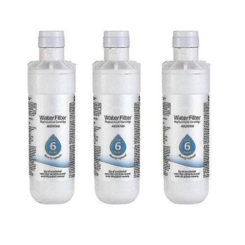 3 Pack Water Filter,compatible Lt1000p3,adq74793501 200 Gallon Refrigerator High Quality