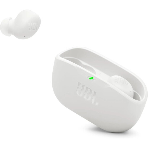 JBL (White) JBL Vibe Buds 2 - True Wireless Noise Cancelling Bluetooth Buds Headphones