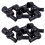 8 Pcs 15mm x 8mm Black PVC Battery Terminal Insulating Covers Boots 1