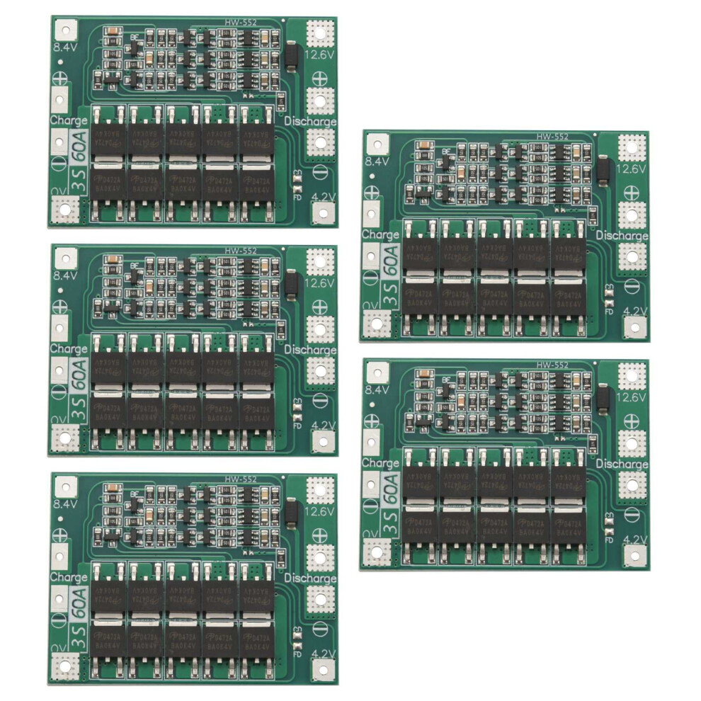 3S 60A Board 11.1V 12.6V 18650 Li-Ion Battery Protection Board 4712799904891