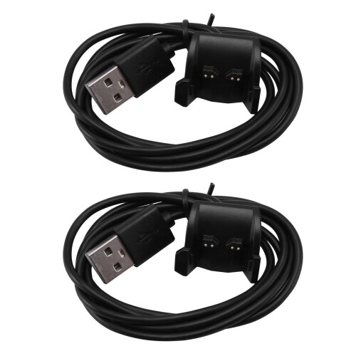 2X για Vivosmart, Ανταλλακτικό καλώδιο φόρτισης (μαύρο)