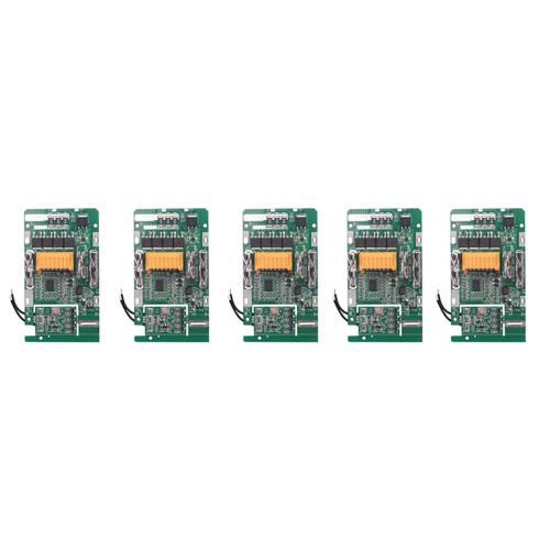 5x BL1830 litiumionbatteri PCB-ladekort for 18V