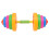 Adjustable Dumbbell Toy Plastic Fitness Weight 1