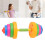 Adjustable Dumbbell Toy Plastic Fitness Weight 11