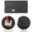 2 Pcs DC Battery Meter Lead-Acid and Lithium Ion Battery Indicator 7
