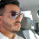 (grey) Summer 22 Men's Gradient Brown Sunglasses Retro Aviator Sunglasses 2