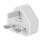 Universal USB UK-stik 3-benet vægopladeradapter (2 porte) 5