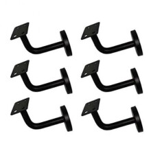 6 Pcs Stainless Steel Stair Handrail Bracket, Heavy Duty Stair Rail Support, Railing Brackets for F Best Gift