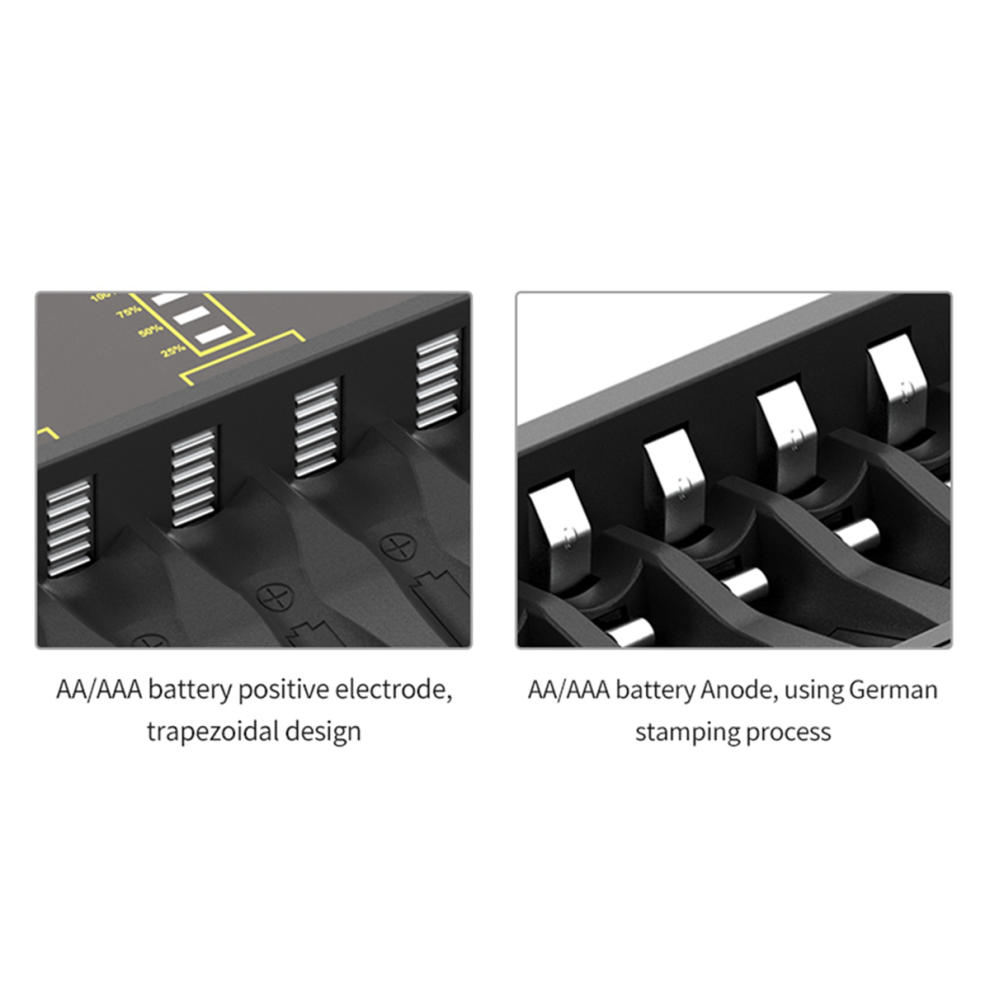 Battery Charger Smart 8-Slot Chargers For Aa/Aaa Nicd Nimh Aa Charger 4712799906901