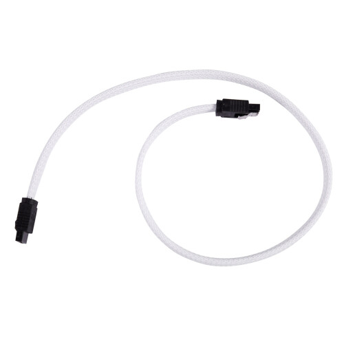 Καλώδιο δεδομένων SATA 3.0 III SATA3 7 ακίδων 50cm Καλώδια SSD 6Gb/s (Λευκό) 1