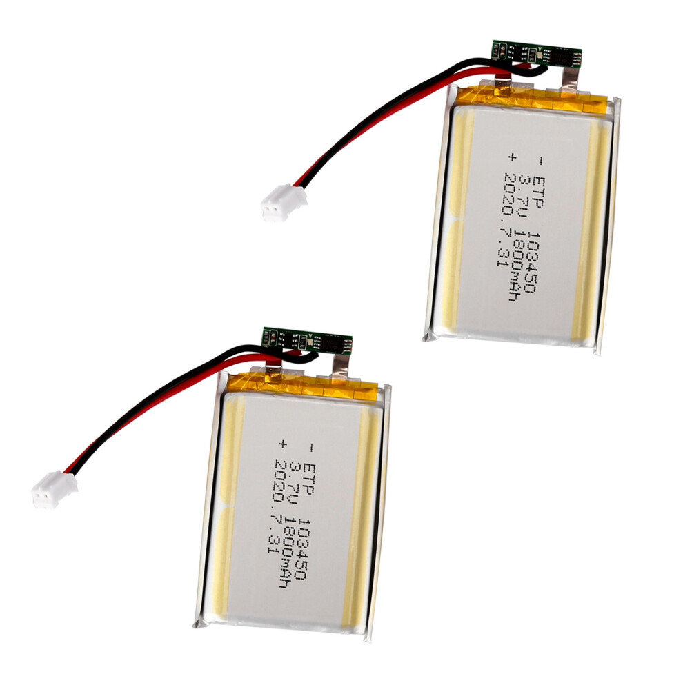 103450 3.7V 1800Mah Lipo Polymer Lithium Rechargeable Battery 4712799909261