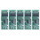 5x 24V 6S 40A 18650 Li-Ion Lithium Batterikort Solcellebatteri 1