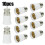 10pcs Bc B22 To Es E27 Adaptor Bayonet Cap Edison Screw Light Bulb Converter 1