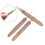 (B-1pc) 1/3pcs 0.5mm Dreadlock Crochet Needle Hook Bamboo Handle Hooks Tools Making 3