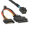 Ενσωματωμένο καλώδιο 12G Mini SAS HD σε U.2 / SFF-8643 σε SFF-8639 0,5M 6