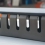Rack de servidor 1U de 19 polegadas, organizador de fios com duto de dedo de 12 compartimentos e tampa 4