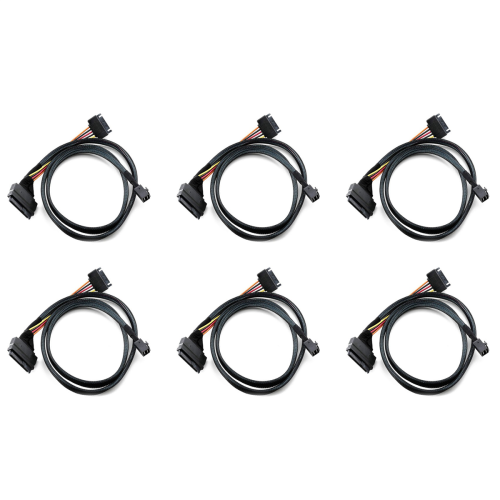 Ενσωματωμένο καλώδιο 12G Mini SAS HD σε U.2 / SFF-8643 σε SFF-8639 0,5M