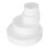 White Polystyrene Foam Cake Model for Wedding Decor Birthday Party Cake Decoration 4-Tier 1Set 5