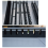 Rack de servidor 1U de 19 polegadas, organizador de fios com duto de dedo de 12 compartimentos e tampa 3