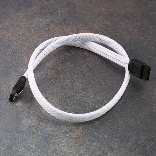 Καλώδιο δεδομένων SATA 3.0 III SATA3 7 ακίδων 50cm Καλώδια SSD 6Gb/s (Λευκό) 2