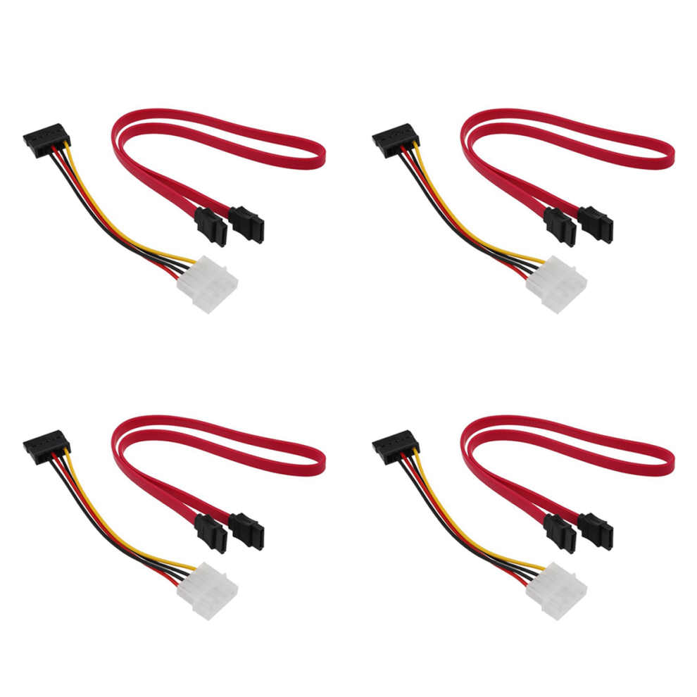 1 Sata Power Adapter Cable And 1 Sata Data Cable 4712799911745