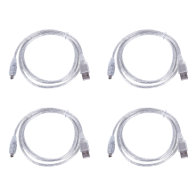 Kabel przejściowy USB do IEEE 1394 4-pinowy Firewire DV 1,5 m do kamery PC