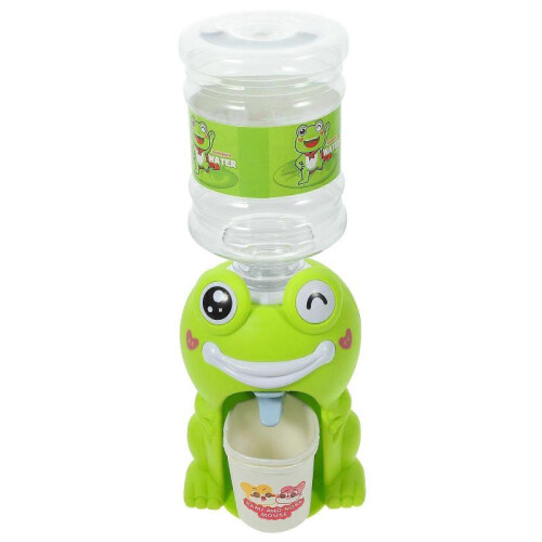 Children Water Dispenser Mini Cartoon Frog Shape for Plastic 1Set 2