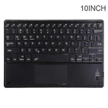 7/9/10 Inches Wireless Bluetooth-compatible Lightweight Keyboard with Touchpad Cellphone Tablet Keyboard Portable Travel