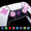 Multicolor Illuminated Thumbstick for Ps5 Controller Share Home Face Button, Black Classic Symbol Button Dtf Led Kit for Ps5 Controller - Cont Best Gi 3
