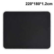 22x 18 Cm Gaming Mouse Pad Non-slip Desk Pad Ideal for Pc, Laptop, Home Office And Office Mouse Pad Black High Quality