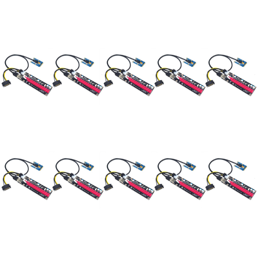 10X Mini PCIe til PCI Express 16X Riser til grafikkort til bærbar computer