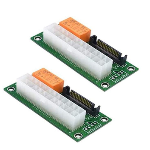 Power Board Dual PSU Multiple Power Supply Adapter Add2Psu with Sata 1