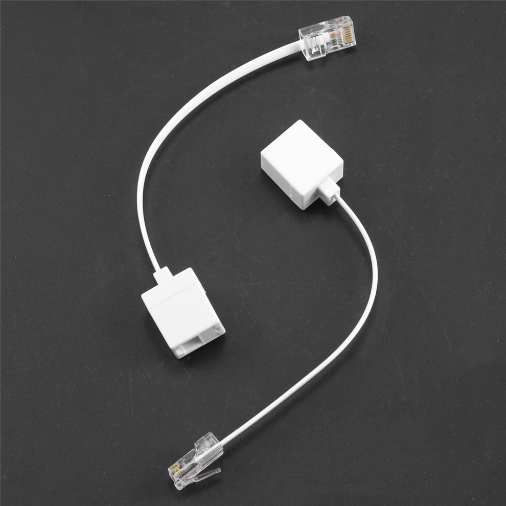 Lot De 5 Répartiteurs Téléphoniques RJ11 1 Mâle Vers 2 Femelles - Adaptateur Ligne Téléphone