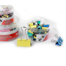 (40pcs) 40 Paper Clips Creative Clip Bookmark Clips Binder Clamps Clips Notebook Page Marker Stationery For Office School Supplies