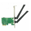 Wireless Card WiFi Mini PCI-E Express to PCI-E Adapter with 2 Antenna 4